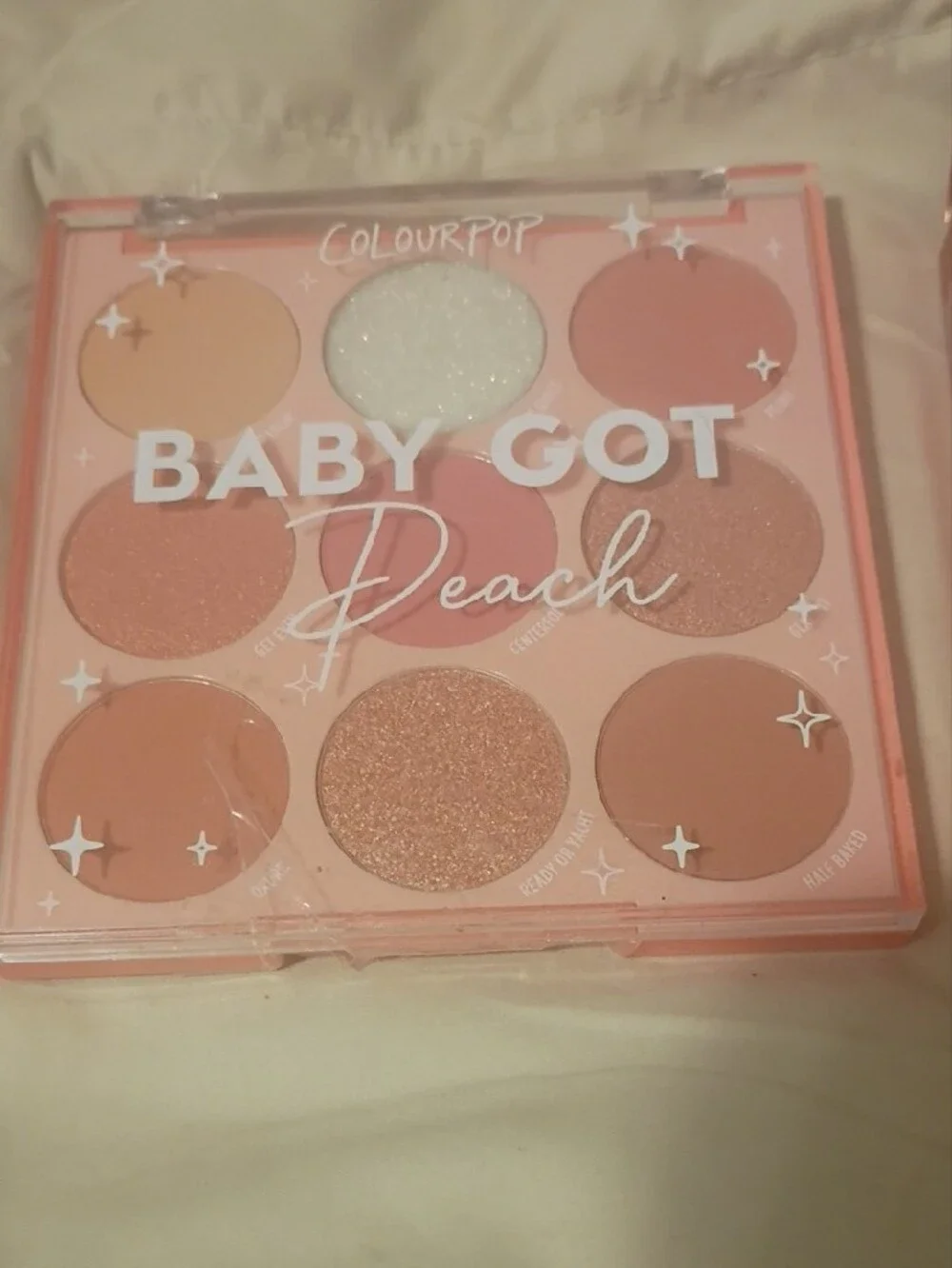 ColourPop Baby Got Peach Eyeshadow Palette & Peach-Toned ELF Lip Duo